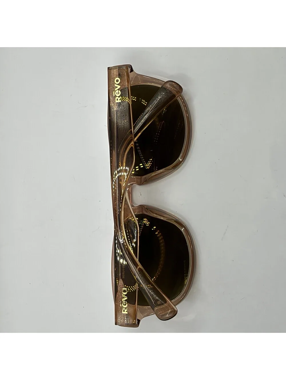 Revo Sunstorm RE3010 12 CH Polarized Sunglasses Champagne Gold 53-20-135 Case